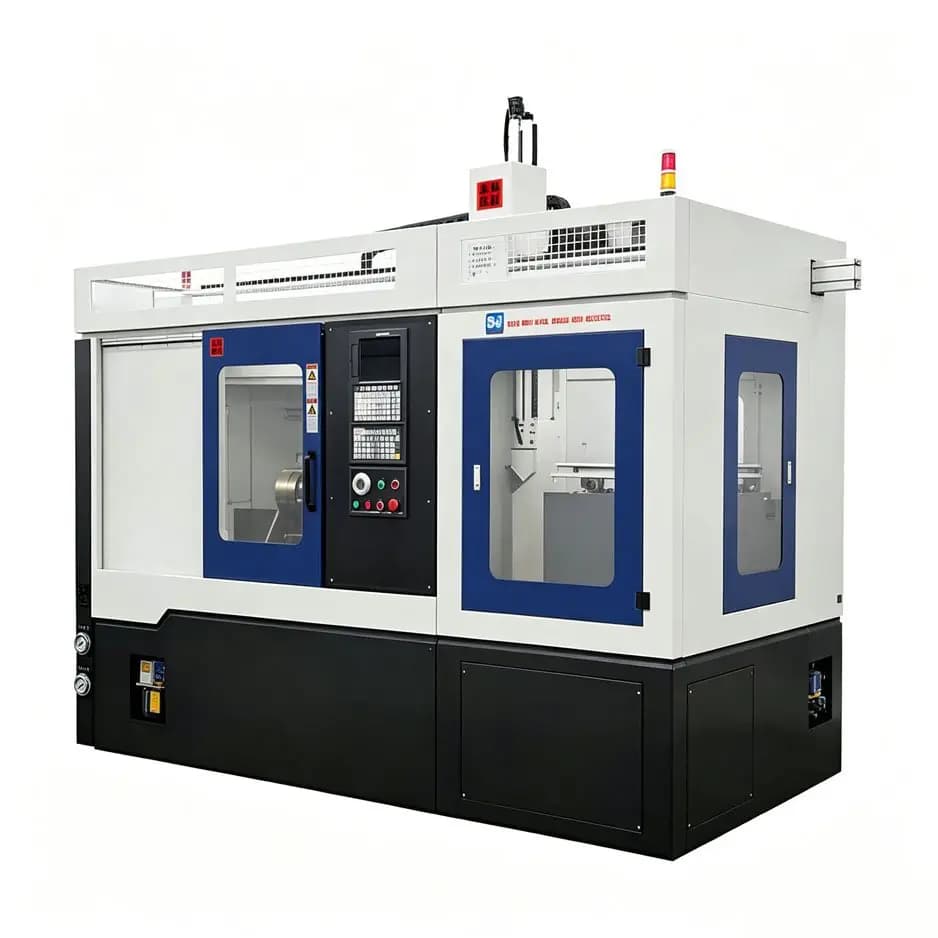 ET04D Dual Electric Spindle CNC Lathe
