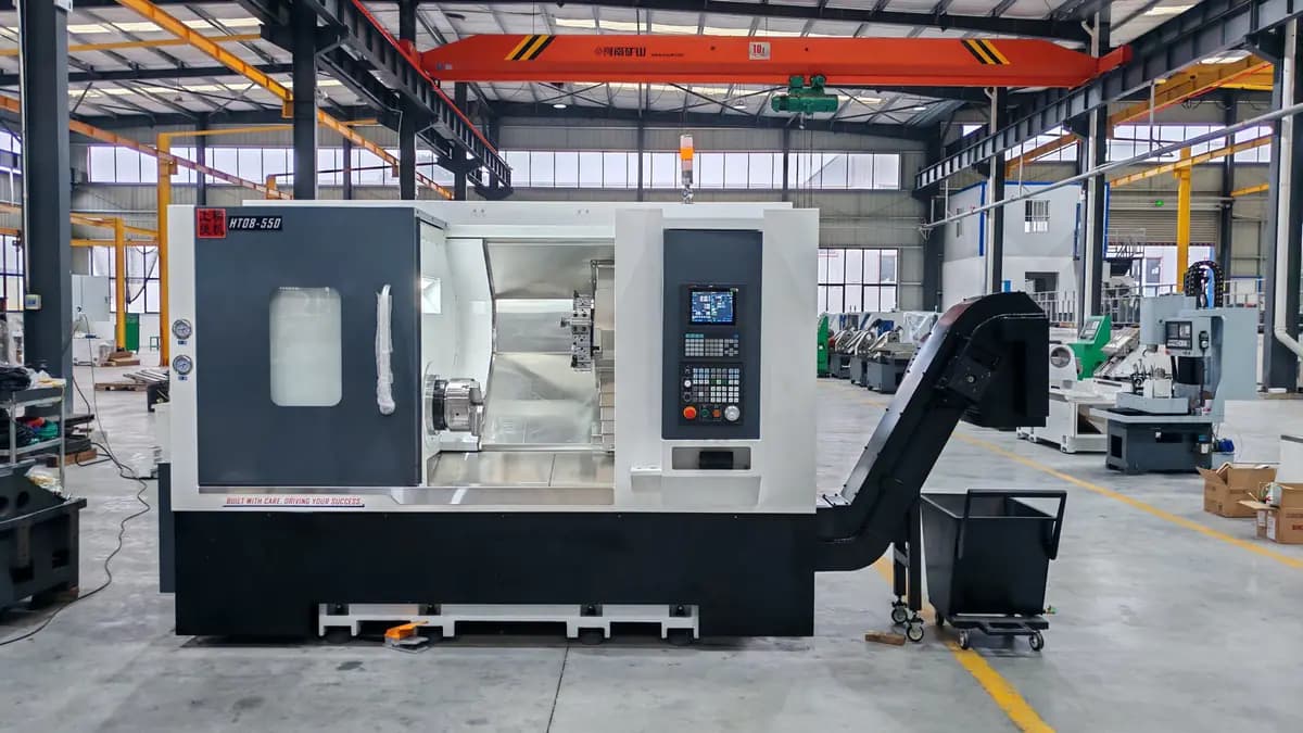 HT08-550 Heavy-Duty Turret Turning Center