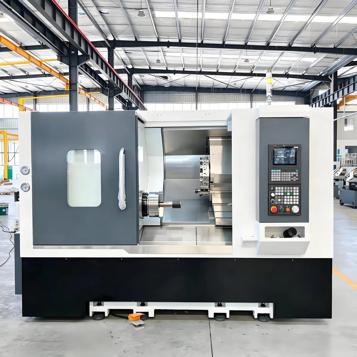 HT08-550 Heavy-Duty Turret Turning Center 3